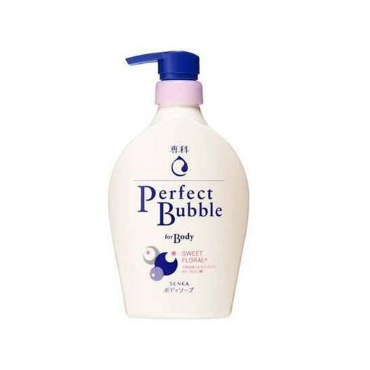 Gel de baño Shiseido Senka Perfect Bubble 350 ml Flores dulces