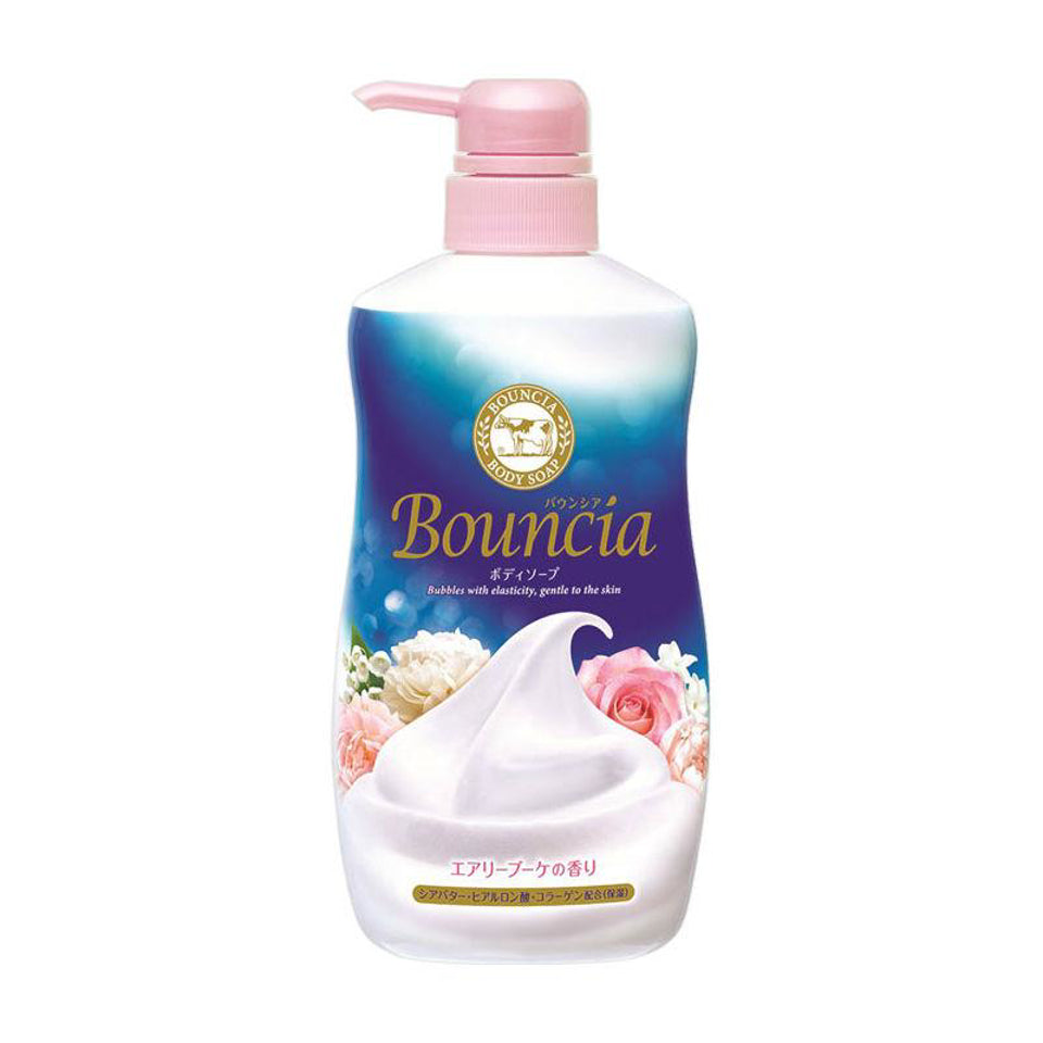 牛乳石碱美肤沐浴乳 Cow Bouncia Body Soap 500ml 玫瑰 Rose
