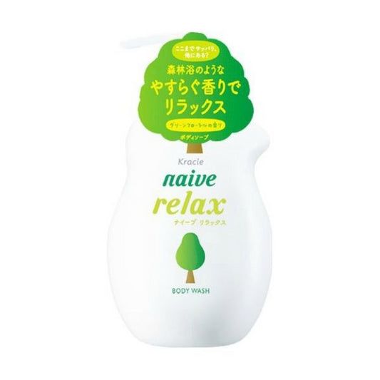 肌美精Naive沐浴露 Kracie Naive 沐浴露 530ml 森林 Relax