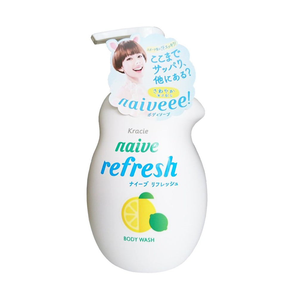 肌美精Naive沐浴露 Kracie Naive Body Soap 530ml 海泥清爽