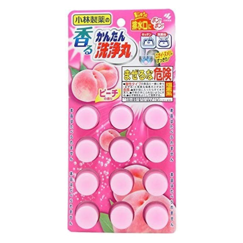 Kobayashi Pipe Cleaning Tablets 12 pcs - Peach