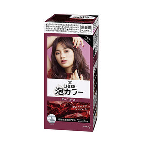 花王泡沫染发剂 Kao Liese Prettia Bubble Hair Dye 108ml 酒红色