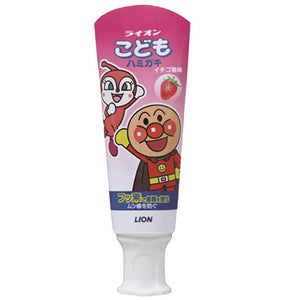 狮王面包超人儿童牙膏 Lion Anpanman Kids Toothpaste 40g 草莓 Strawberry