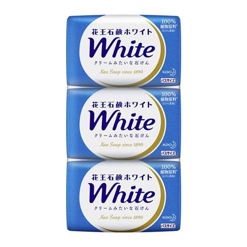 花王White泡沫沐浴香皂 Kao Soap 130g 牛奶香 Milk