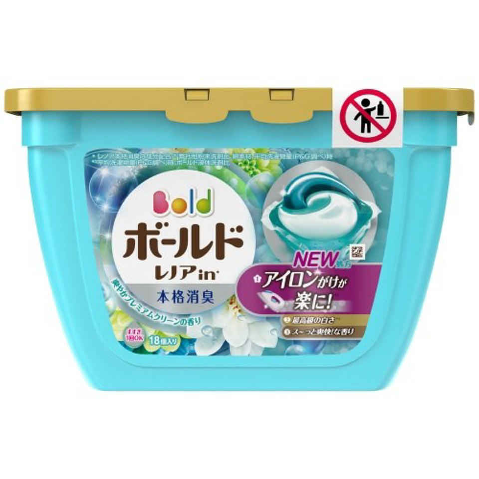 P&G 3D Gel Ball Laundry Detergent 18 pcs - Lily