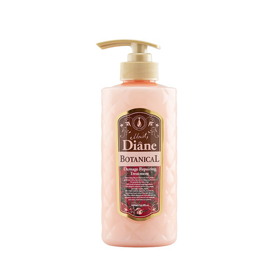 黛丝恩植萃精油护发素 Diane Botanical Treatment 480ml 损伤护理 损伤修复